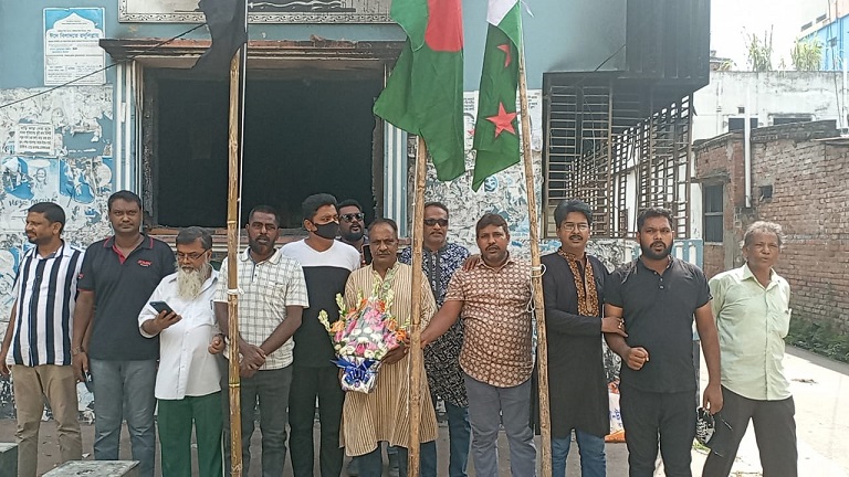 চাঁপাইনবাবগঞ্জে বঙ্গবন্ধু’র শাহাদৎবার্ষিকীকে শোক দিবস উদযাপন